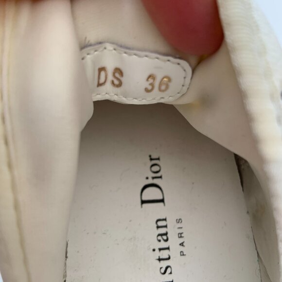 Women's Christian Dior D-Connect Cupidon Chunky Sneakers Super Rare Size 36 - Picture 7 of 11